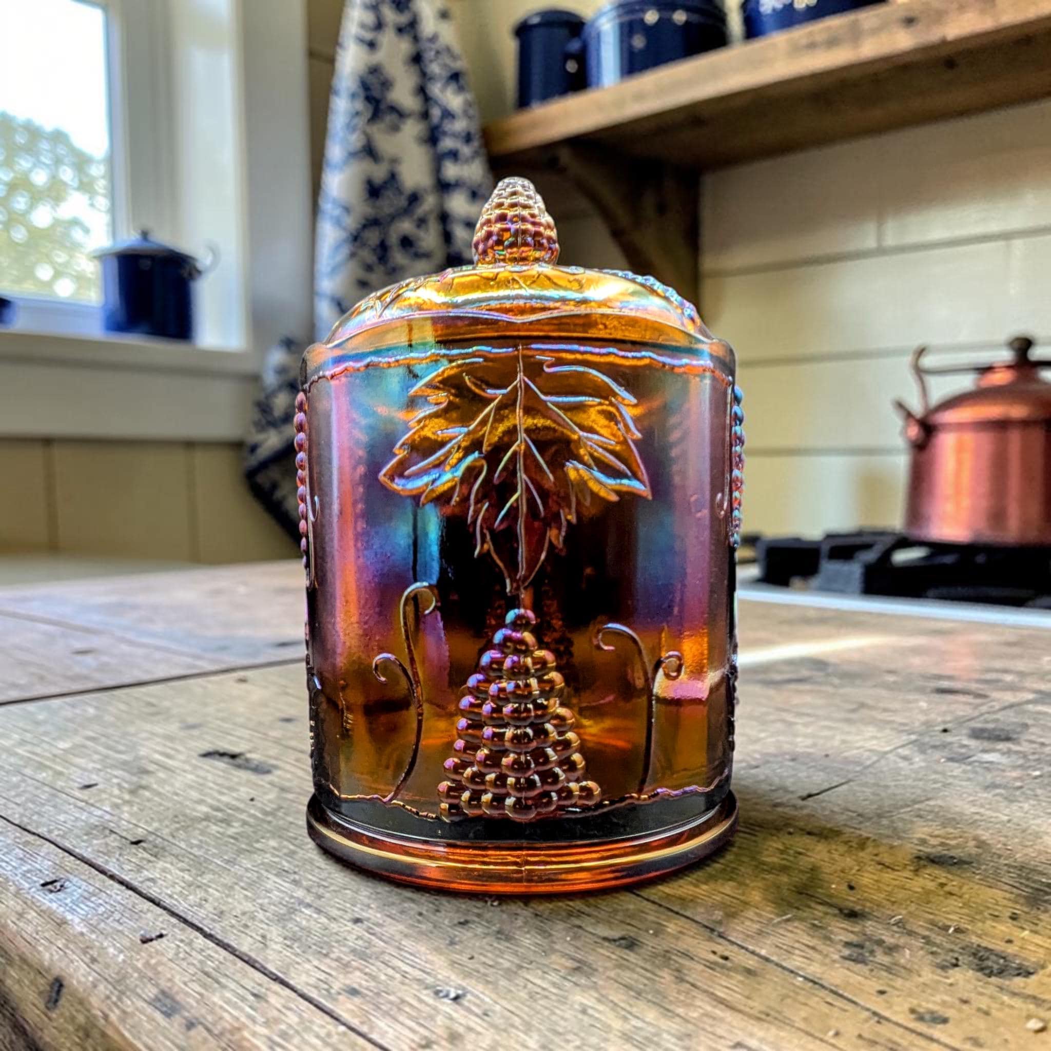 Carnival Glass Bottles - Etsy