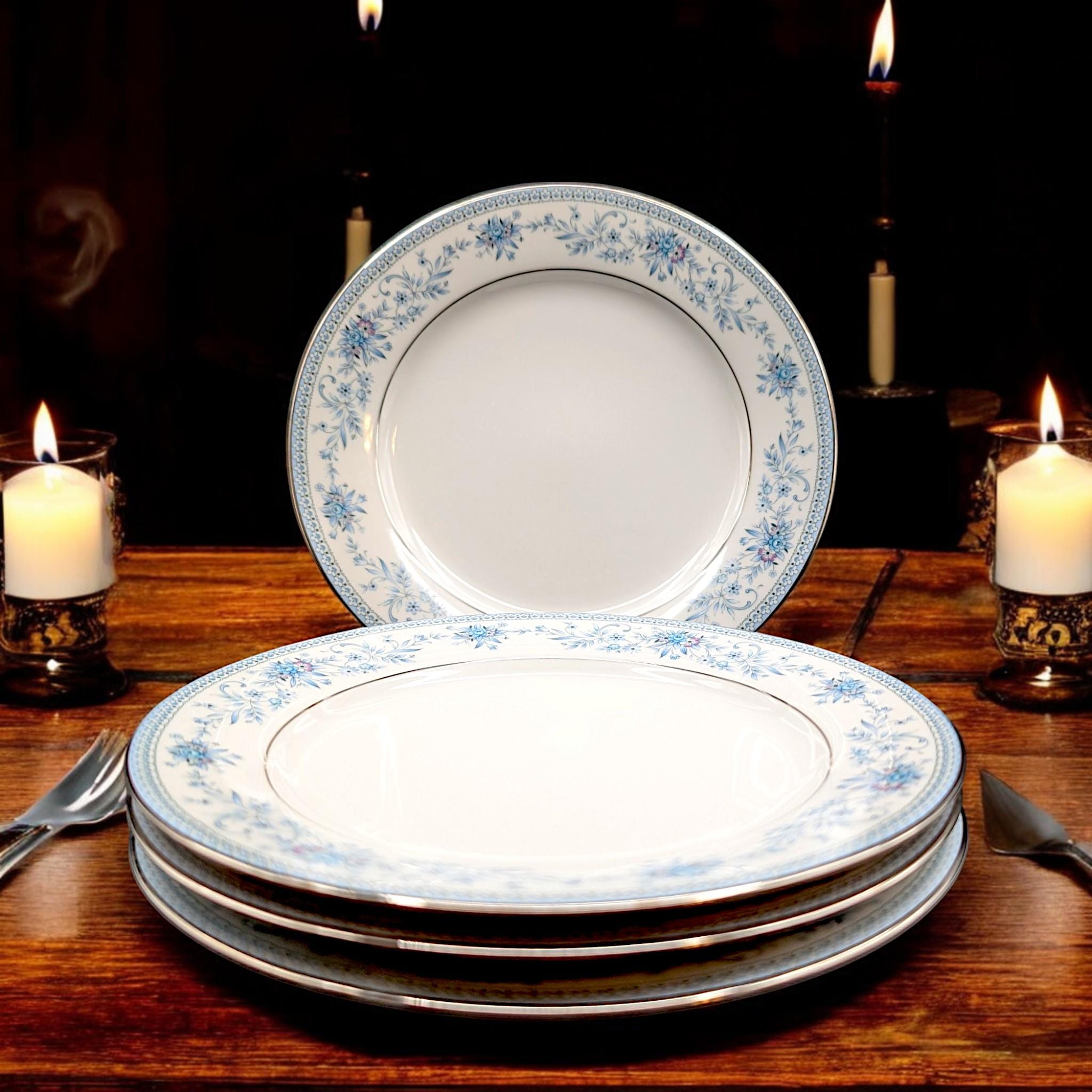 Blue Flower Vintage Dishes - Etsy
