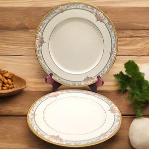 Noritake BARRYMORE 9737ディナー皿5枚 Noritake Barrymore Bone China 5 Piece Place Setting 9737
