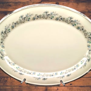 Vintage Lenox Repertoire 16&quot; Oval Serving Platter Discontinued Pattern Pristine Condition