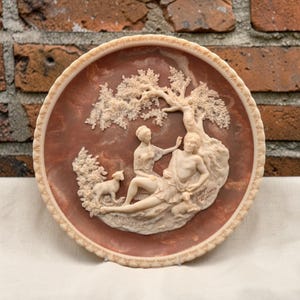 Incolay Cameo Plate - Etsy