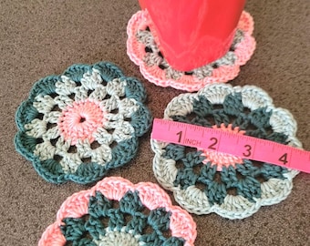 Hand Crocheted Coasters