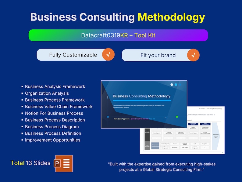 Business Consulting Methodology EX