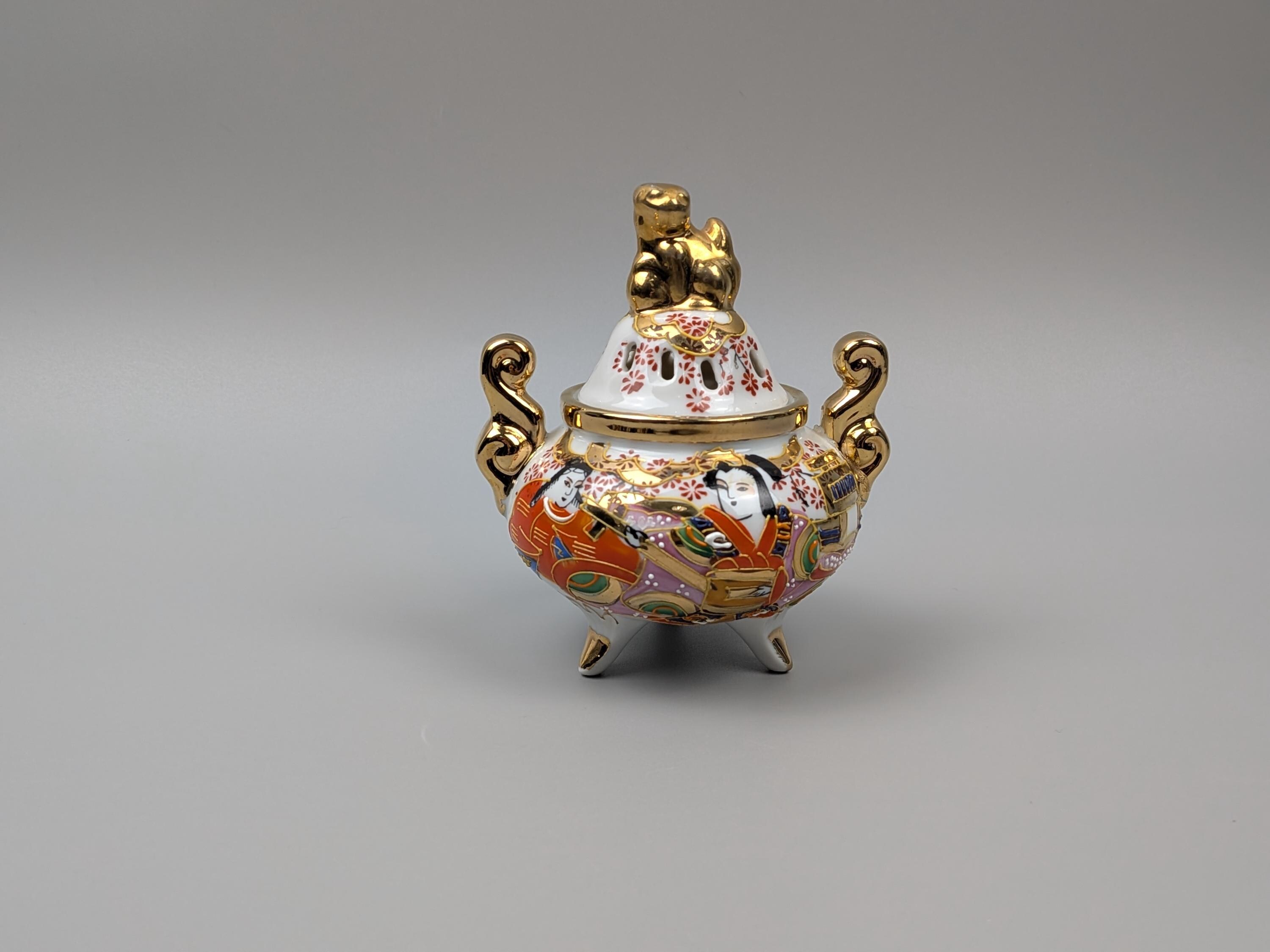 Vintage Japanese Incense Burner - Etsy