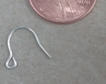 Sterling Small Plain Earwires