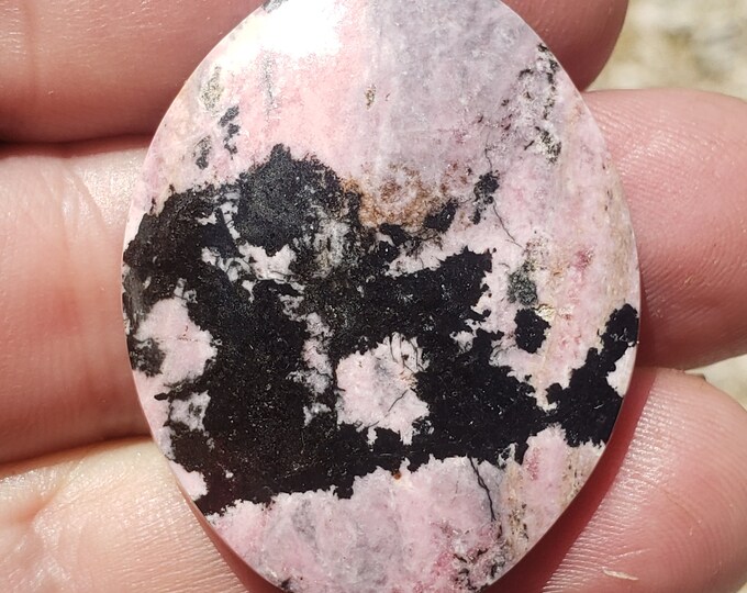 Rhodonite From Foresthill California Cabochon RH2G - Etsy