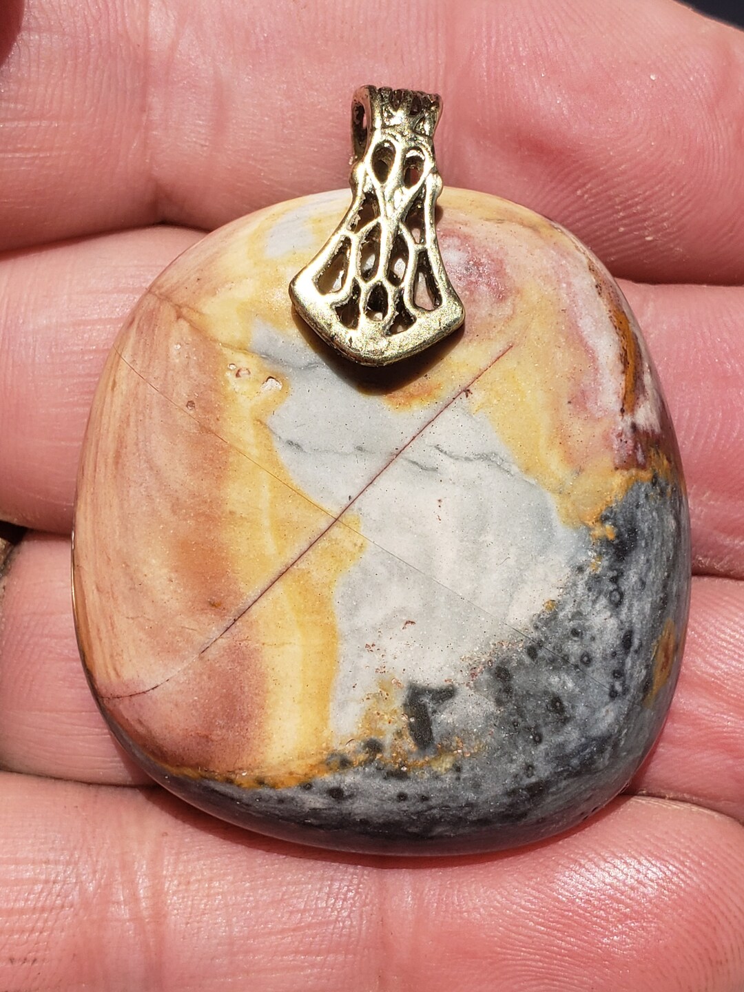 Crayola Jasper Pendant CJP1 Etsy