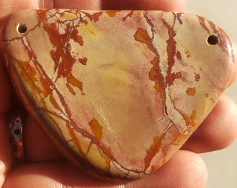 Dead Ringer Jasper Two Hole Bead DRJTHB7