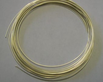 21 Gauge Half-Round Silver Plated Copper Wire