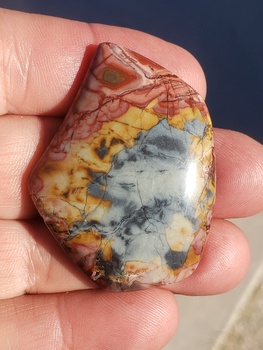 Mescalero Jasper Cabochon MJC7A Etsy