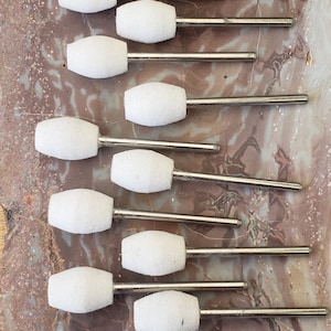 10 mm Barrel Shape Felt Polishing Burr