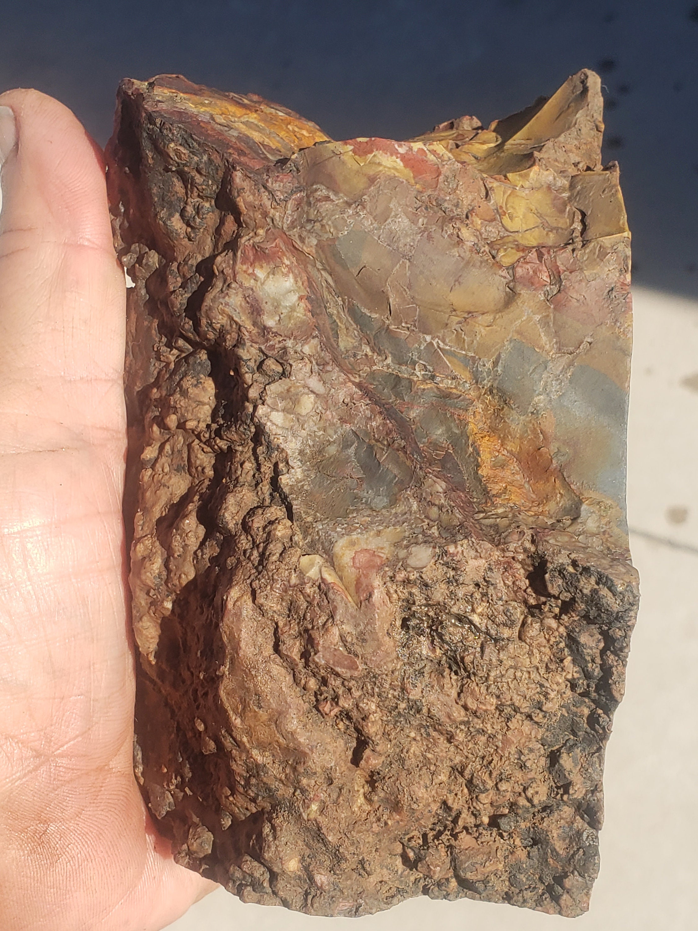 Mescalero/ Blue Dream Jasper Rough BMR1E Etsy