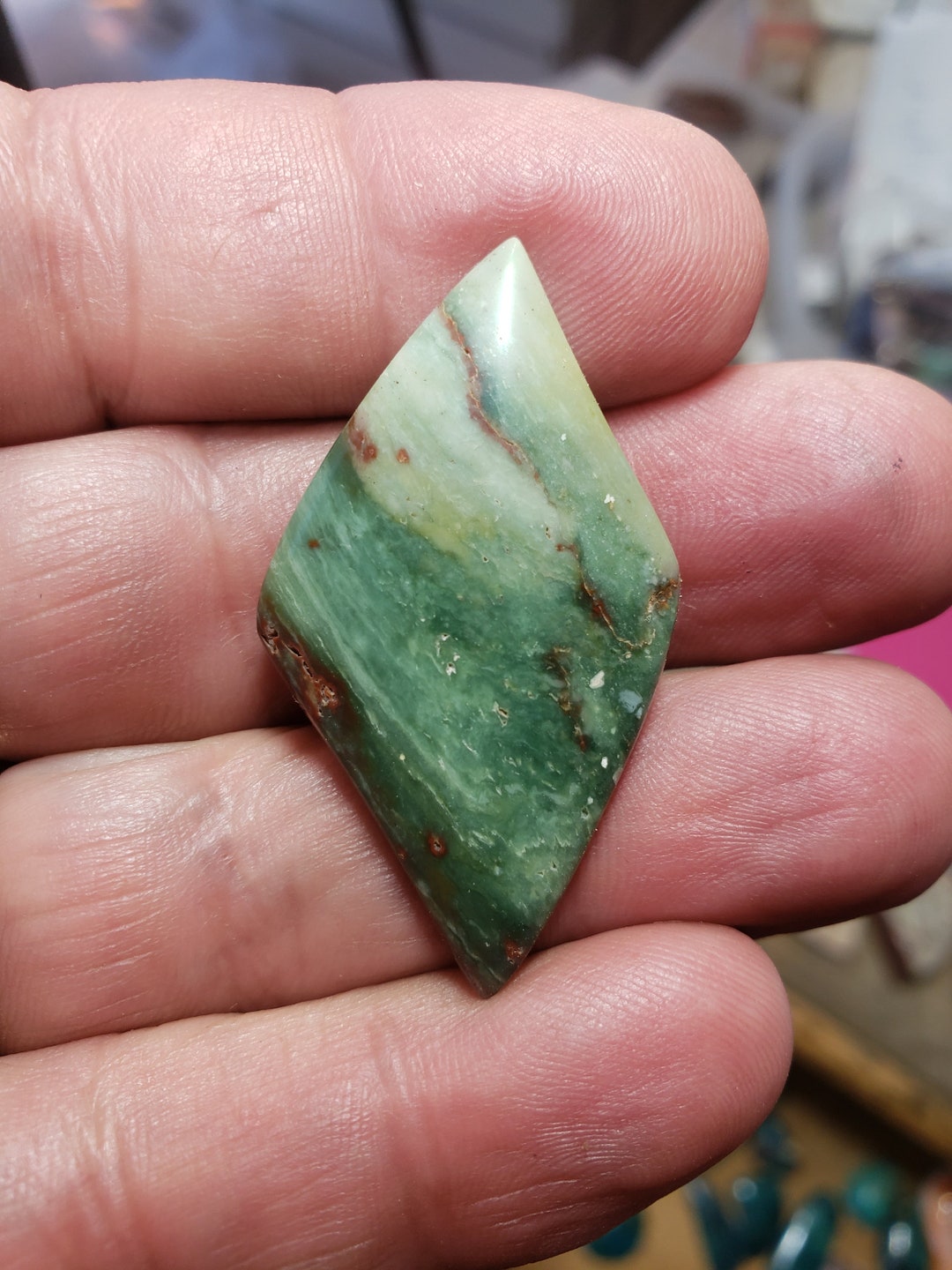 Crayola Jasper Cabochon CJC6 Etsy