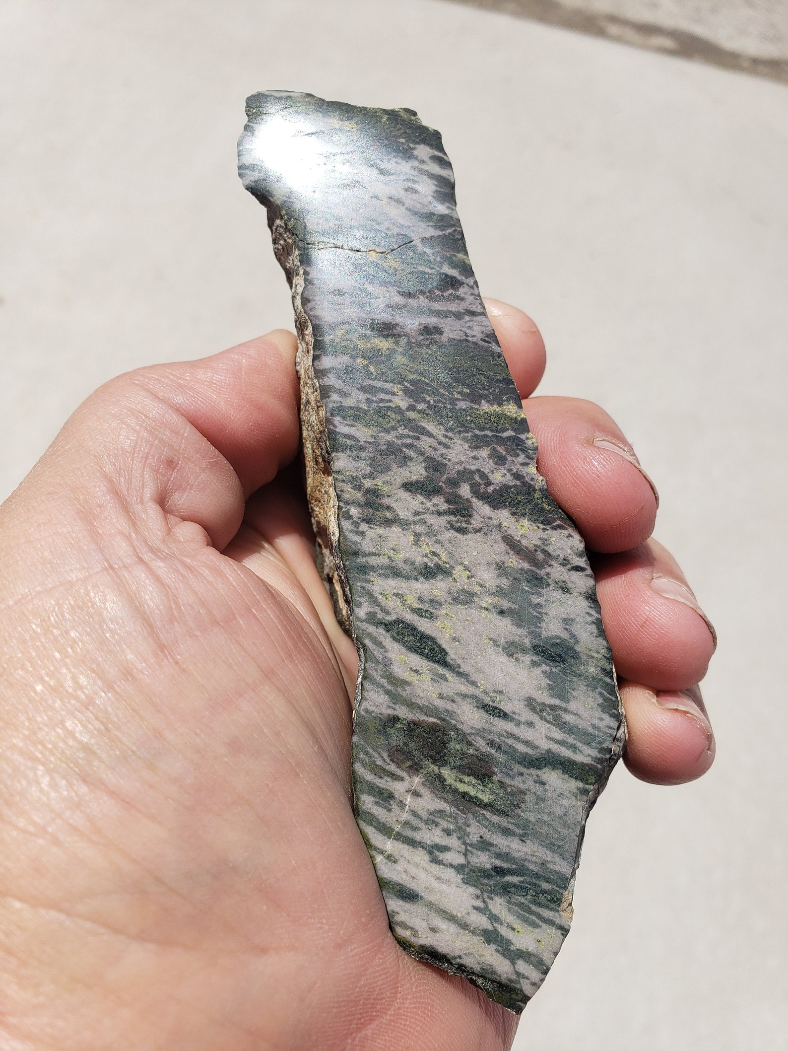 Green Banded Rhyolite Polished Specimen GBRPS1 | Etsy