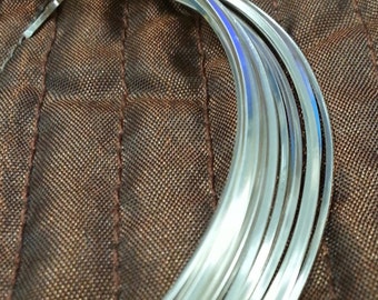 18 Square Silver Plated Non Tarnish Copper Wire