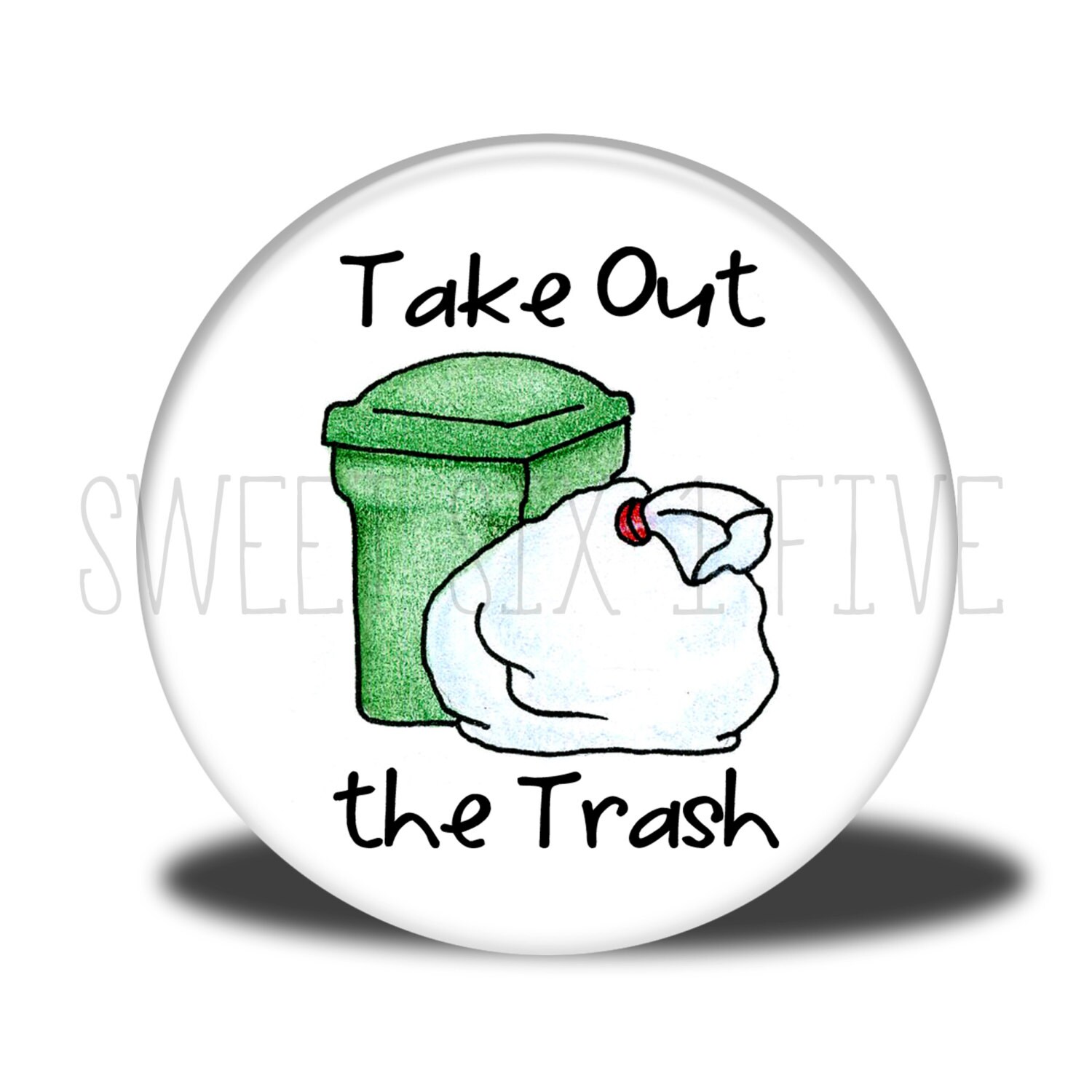 Take Out the Trash Chore Etsy