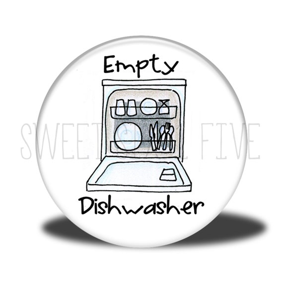 Empty Dishwasher Chore Magnet Empty Dishwasher Chore Magnet
