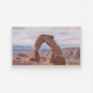 Samsung Frame TV Art | Moab Arches Digital Art | Red Rock National Park | Digital Art for Frame TV | Desert Print