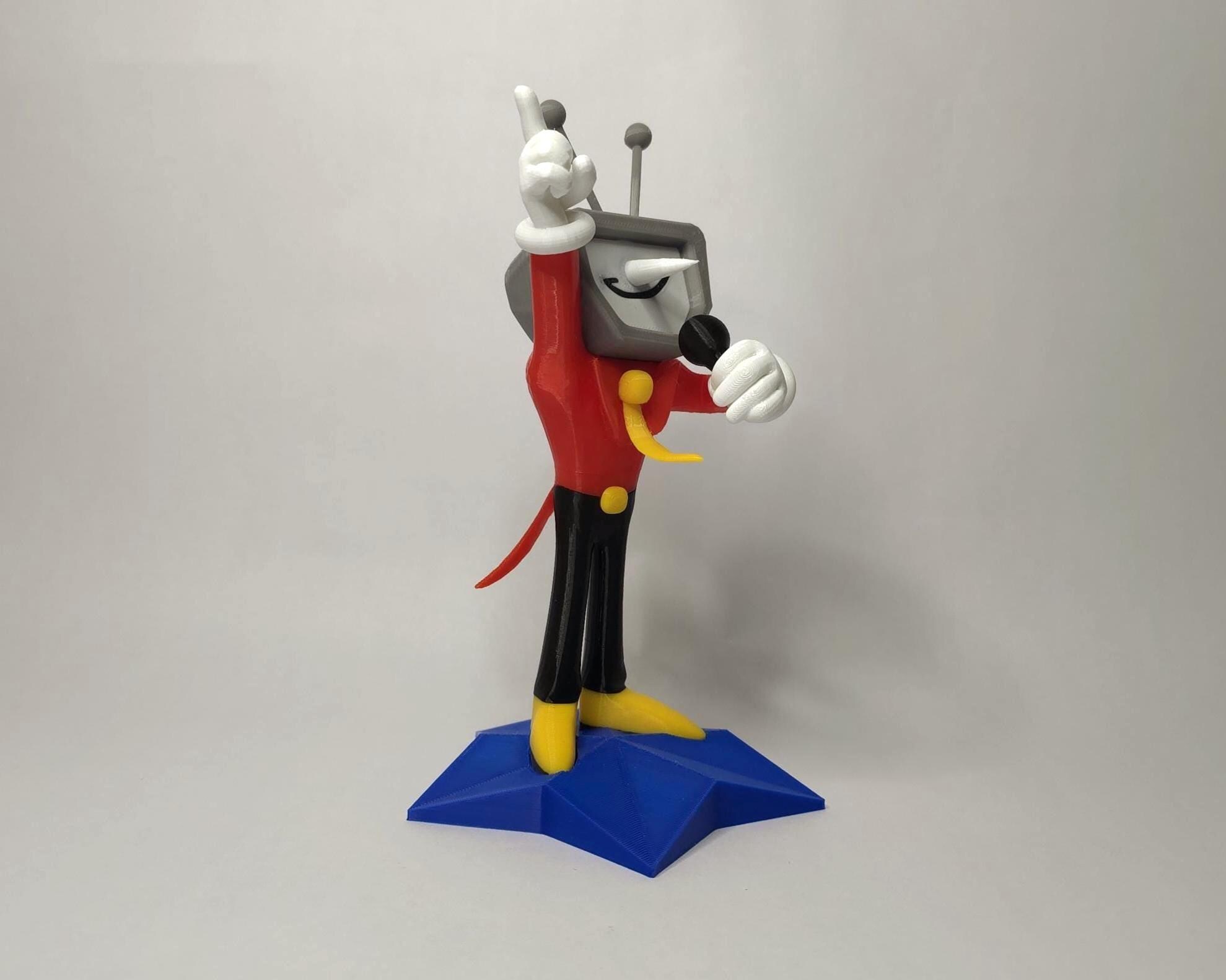 Tenna Figure 6.7 Inch (17cm) | Deltarune Chapter 3 Multi Color 3D