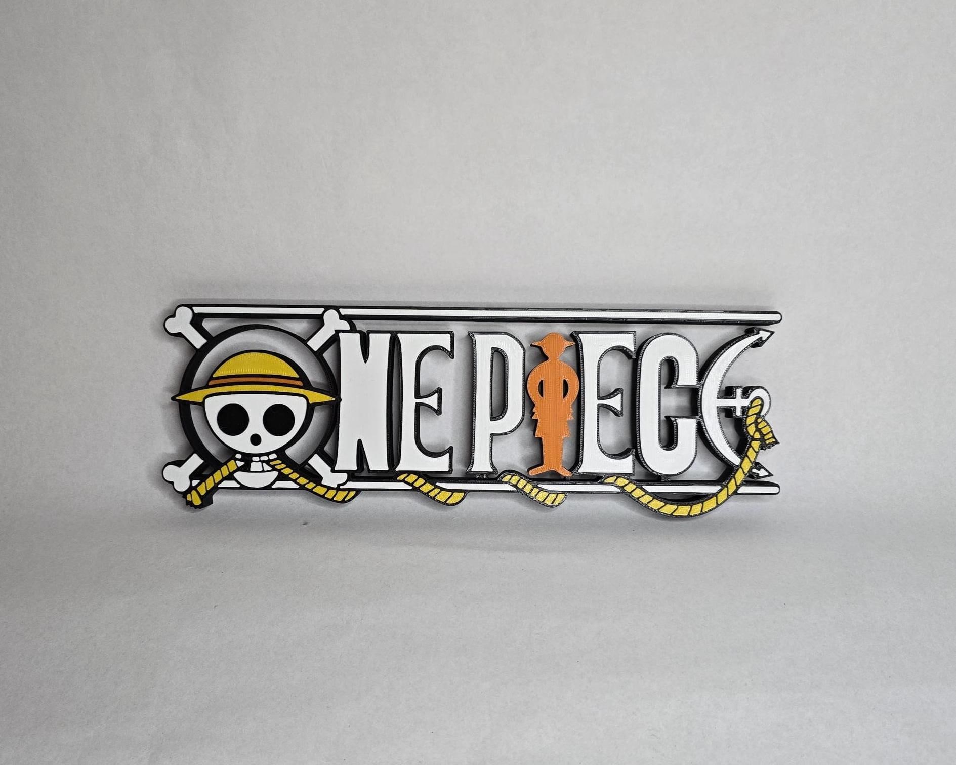 One Piece Logo 3d - Etsy