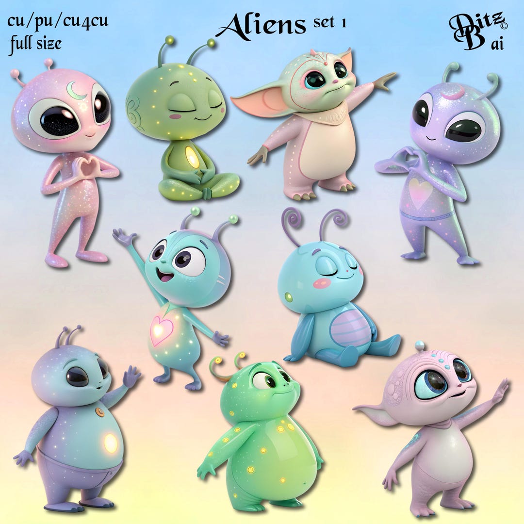 Aliens Transparent Png Images - Etsy