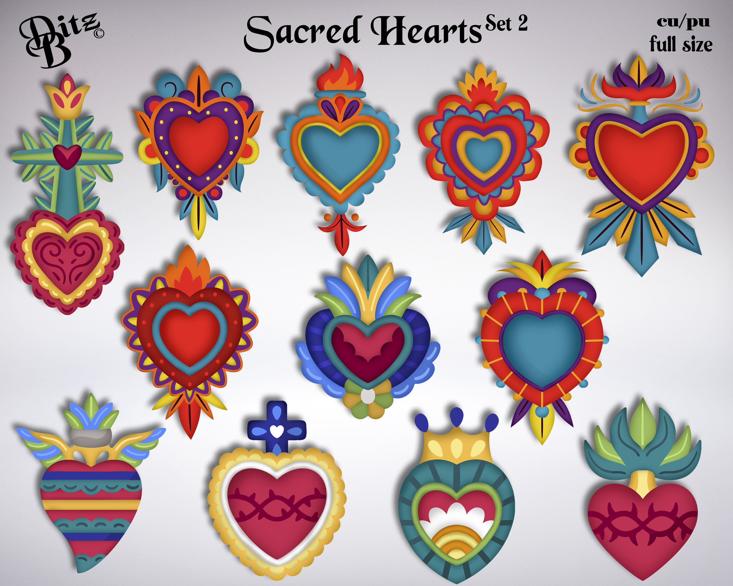 Four Sacred Hearts