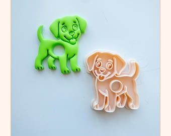 Dog Polymer Clay Cutter for Eyeglass Holder Glasses Accessories and Pet Lover Crafts