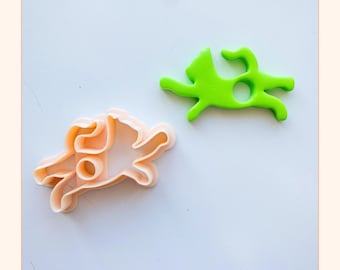 Cat Clay Cutter for Glasses Holder Polymer Clay Eyeglass Accessory Making Tool