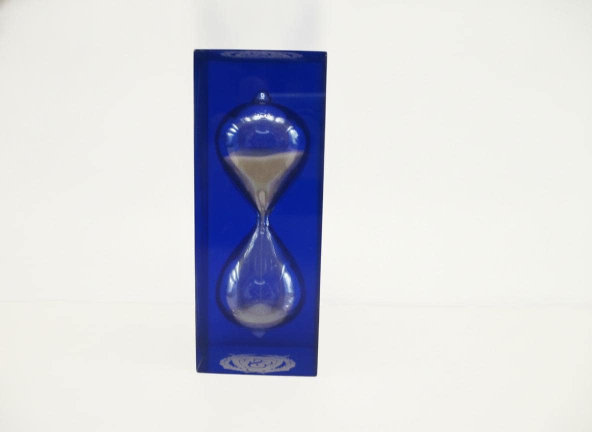 Lucite Hourglass - Etsy