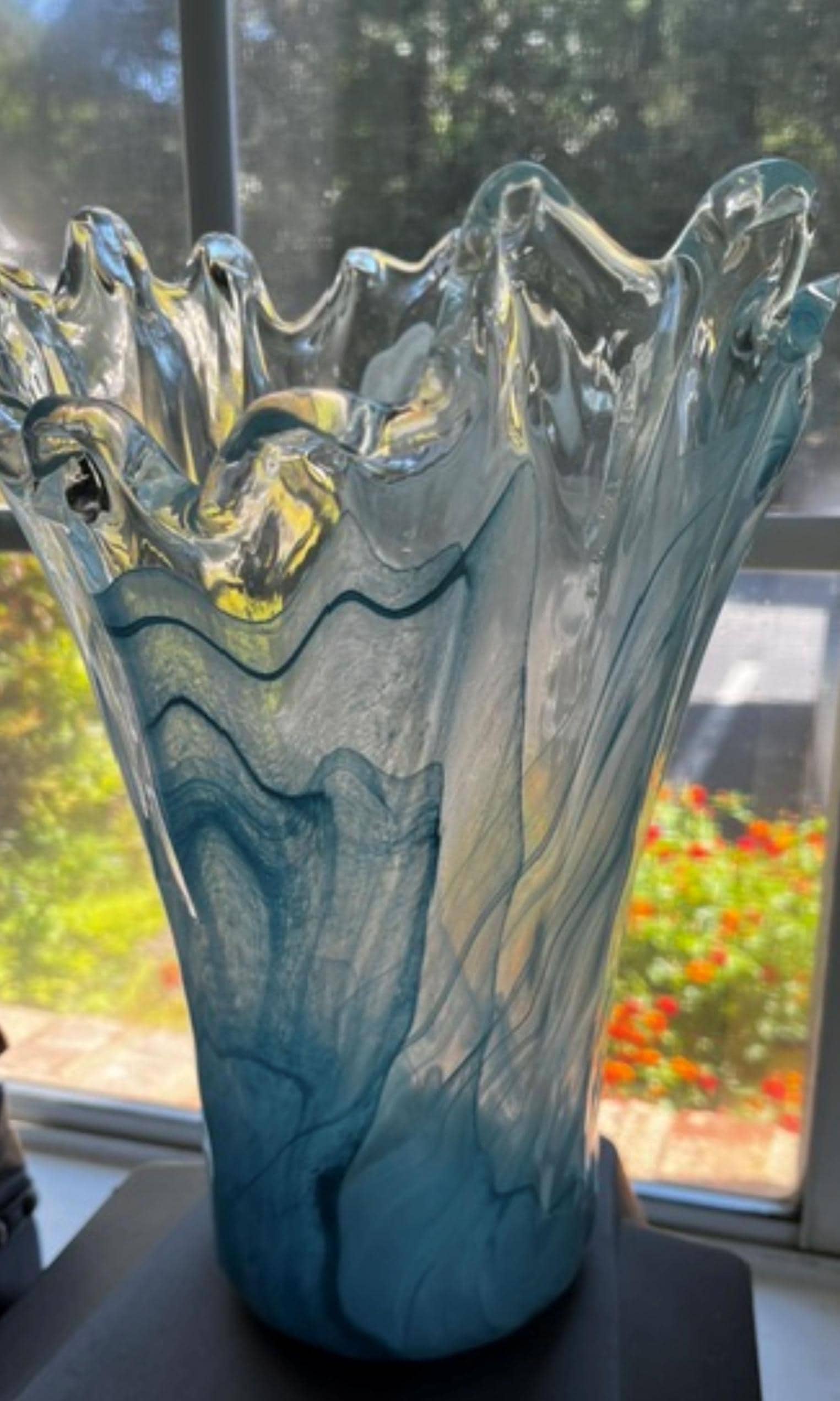 1960s Murano Vase - Etsy