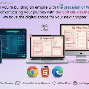 Planificador Digital de Seguimiento del Dia – Organizador Estético Interactivo – Rastreador Diario de Hábitos y Ánimo PDF