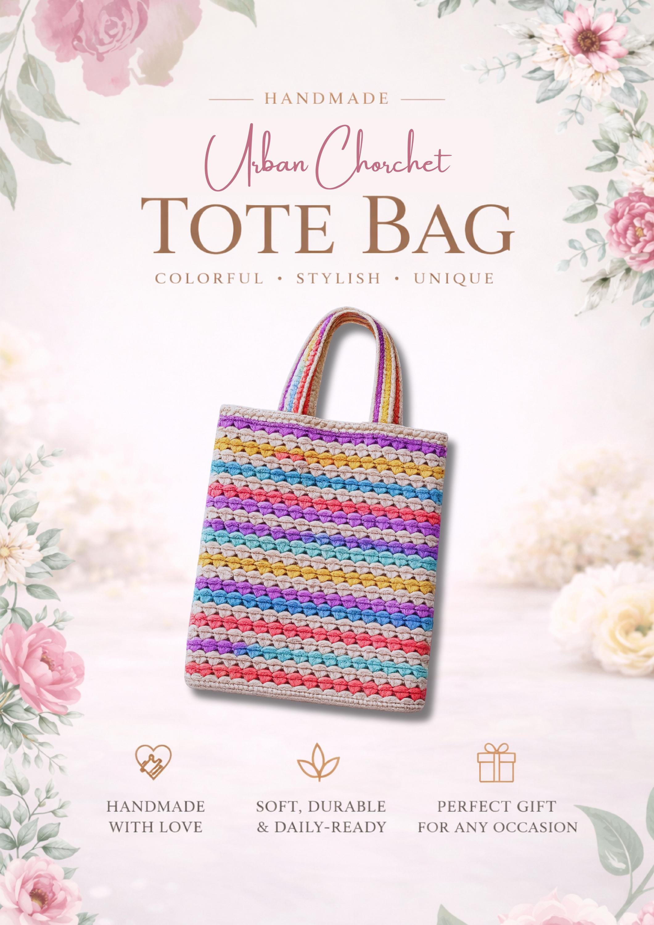 Beginner Crochet Market Tote Bag Pattern