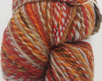 Mystery fiber and colorway handspun wool yarn #1