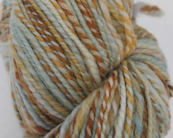 Mystery fiber and colorway handspun wool yarn #4