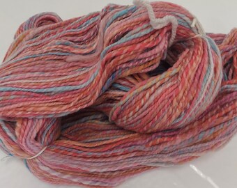 Mystery fiber and colorway handspun wool yarn #3