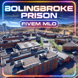 Bolingbroke Prison| Fivem mlo | Mlo | Optimized| Roleplay | High quality|