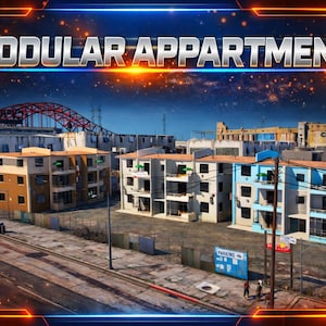 Modular Appartment | Fivem mlo | Mlo | Optimized| Roleplay | High quality|