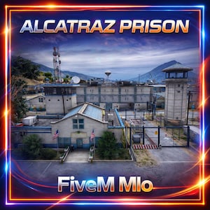 Alcatraz Prison | Fivem mlo | Mlo | Optimized| Roleplay | High quality|
