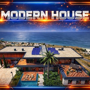 Casa moderna / Fivem mlo / Mlo / Ottimizzato / Gioco di ruolo / Alta qualità /