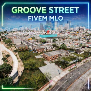Groove Street | Fivem MLO | MLO | Otimizado | Roleplay | Alta qualidade |