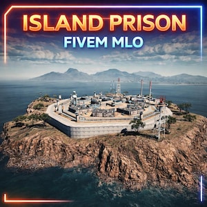 Prisão na Ilha | Fivem MLO | MLO | Otimizado | Roleplay | Alta qualidade |