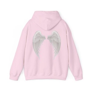 Angel Wings Hoodie | Unisex Heavy Blend™ Hooded Sweatshirt image 11