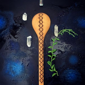 The Bridge Between Spoon | Handcrafted Wooden Spoon | Mystical Kitchen Tool