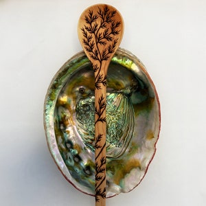 The Fern Spoon | Handcrafted Ritual Cooking, Slow Food, Artisan Cooking Tool