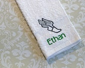 Personalized Track & Field Towel ST0018 // track and field gift // track and field coach gift //
