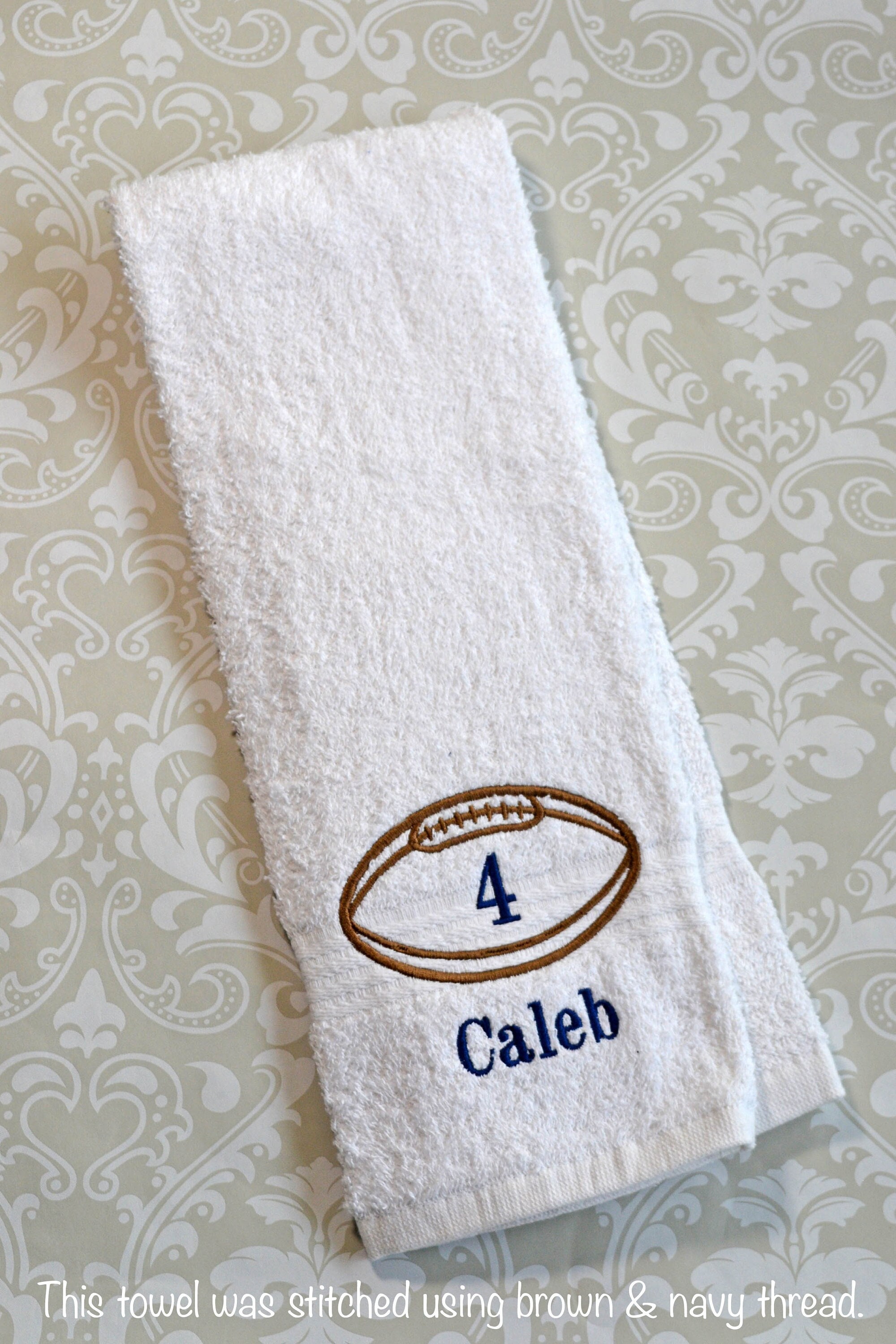 Custom Quarterback Towels