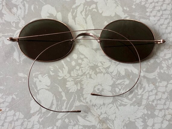 Antique Sunglasses Spectacles Wire Frames Classic… - image 4