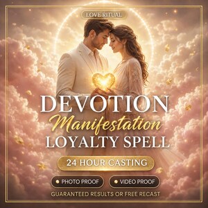 Loyalty Spell | Commitment Spell, Relationship Binding | Personalized Same Day Spell Casting | Energy Work