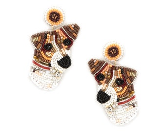 Georgia Toffolo Dog Earrings