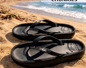 Cali-Coast Chunkies Flip Flops - Ultra Comfortable EVA Sandals, Beach Surf Style, Summer Footwear